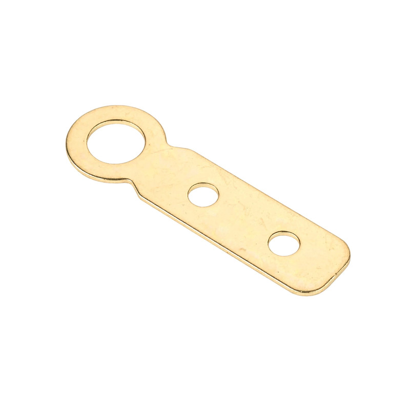 Flat Strap Wall Hangers with Screws - 10 Piece